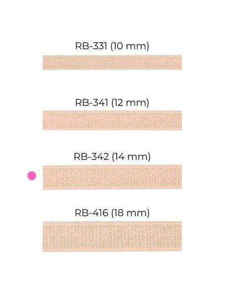 Straps 14mm rb 342, Julimex