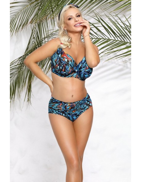 Figi kąpielowe z wysokim stanem Nessa Capri N02