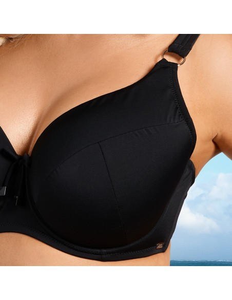 Bra bathing padded Nessa Negra