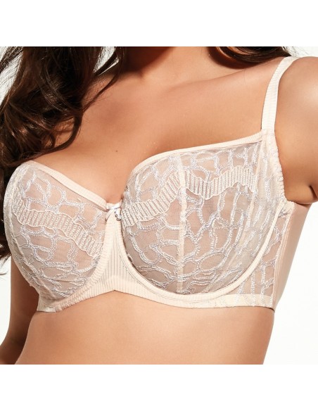 Bra soft Krisline Rosee half cup