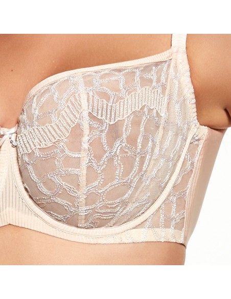 Bra soft Krisline Rosee half cup