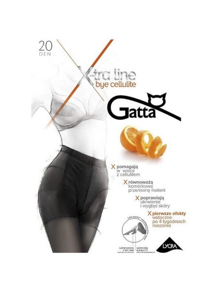 Tights korygujące brzuch antycelulitowe Gatta Bye Cellulite 20 den