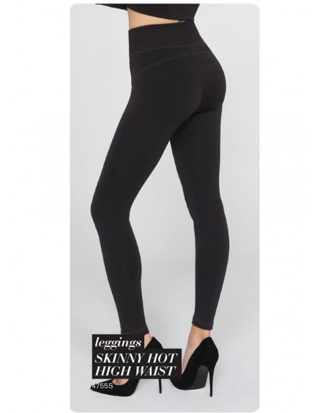 Legginsy damskie z wysokim stanem Gatta Skinny Hot High Waist 44755S 