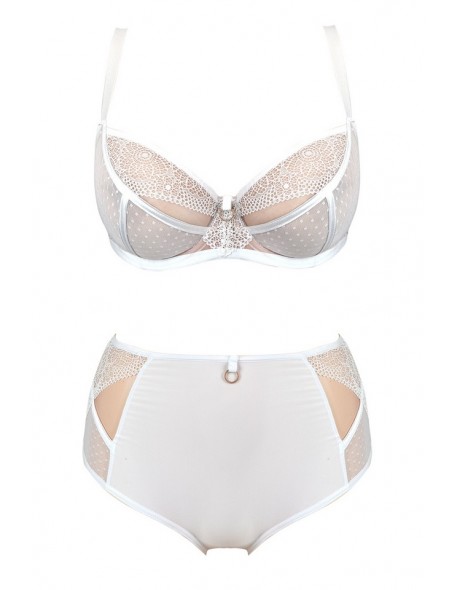 Bra soft Mediolano Dots white 19057