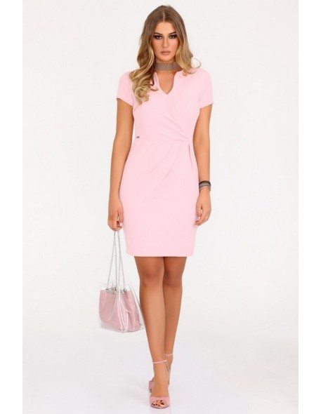 Matiria dress women's with short sleeve pastel...