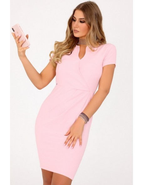 Matiria dress women's with short sleeve pastel...