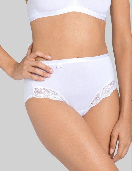 Panties with wysokim stanem Sloggi Romance Maxi