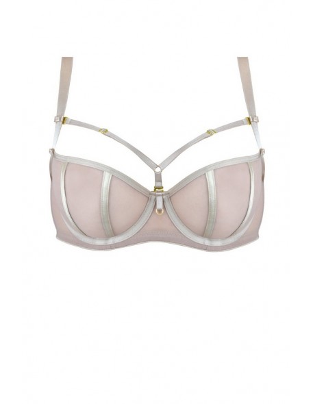 Biustonosz balkonetka Mediolano Naked beżowy...