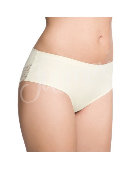 Cheekie panty majtki figi damskie bezszwowe wykończenie, Julimex lingerie
