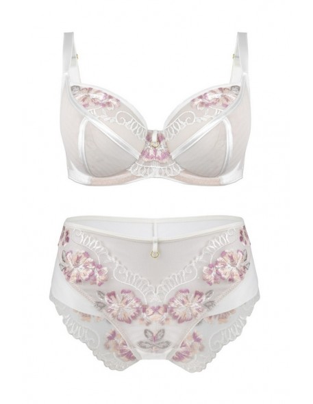 Bra soft Mediolano Folk milk 19102