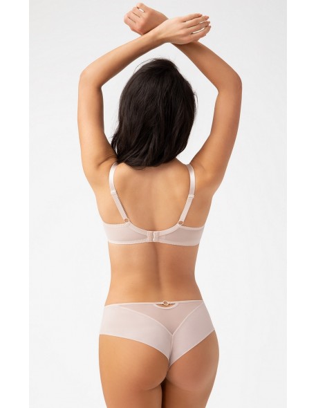 Majtki brazyliany Gorsenia Paradise K498/1 beż 