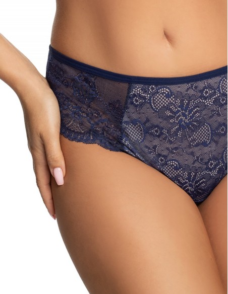 Panties brazilians Gorsenia Blanca K358/1 navy blue