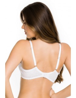 Bra half padded Mediolano Snow white 1095 2