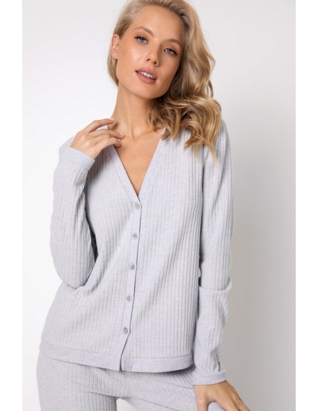 Pajamas women's long sleeves rozpinana Aruelle Devon Set