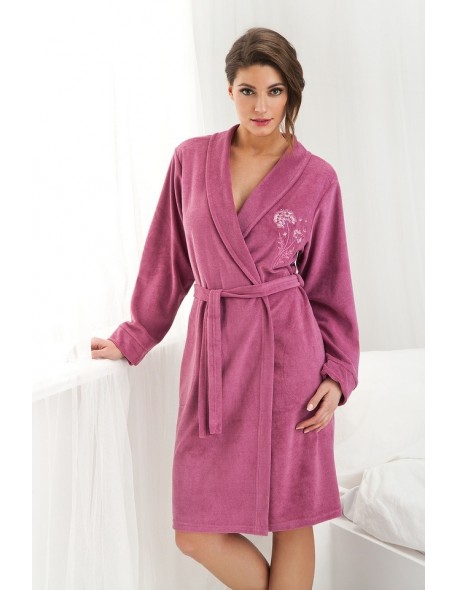 Bathrobe ladies' bawełniany short Dorota FR-107