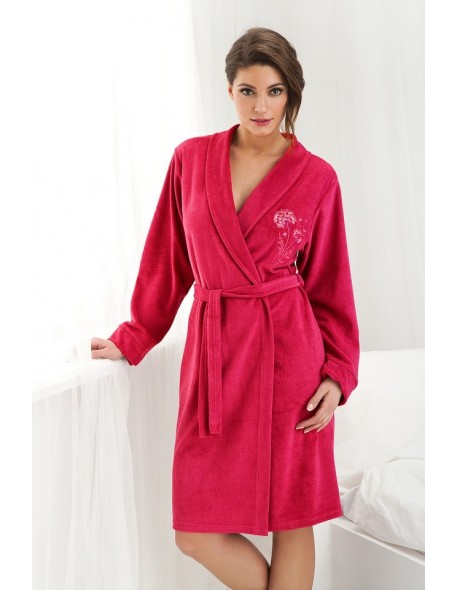 Bathrobe ladies' bawełniany short Dorota FR-107