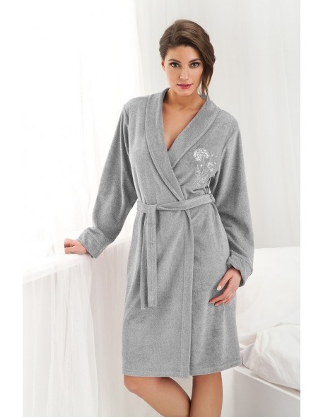 Bathrobe ladies' bawełniany short Dorota FR-107