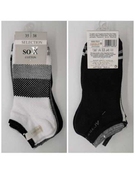 Socks footers women's Wik 36818
