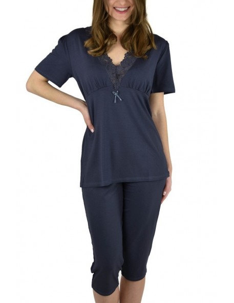 Pajamas women's short sleeve Mediolano Etna 12012 with