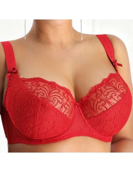 Bra soft Nessa Sonata red