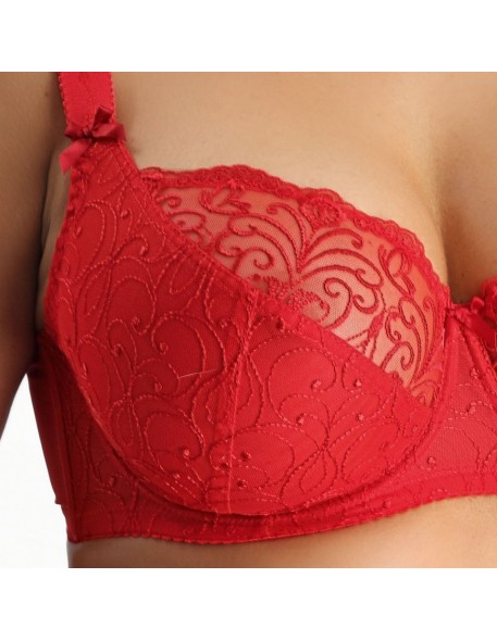 Bra soft Nessa Sonata red