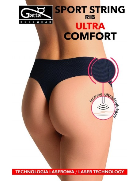 Stringi damskie Gatta Sport Rib Ultra Comfort 41004 