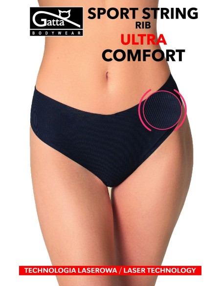 Stringi damskie Gatta Sport Rib Ultra Comfort 41004 