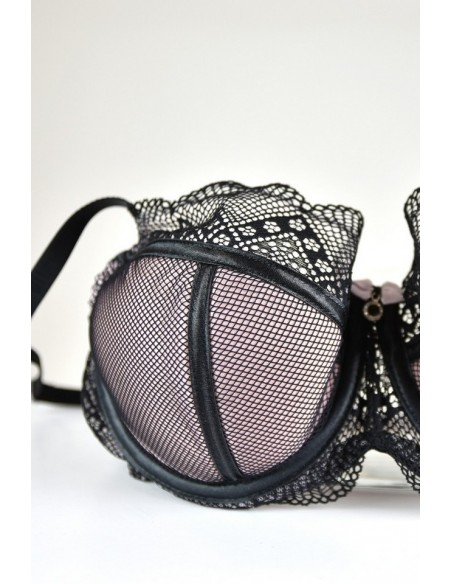 Bra half padded Mediolano Black Pearl 1101