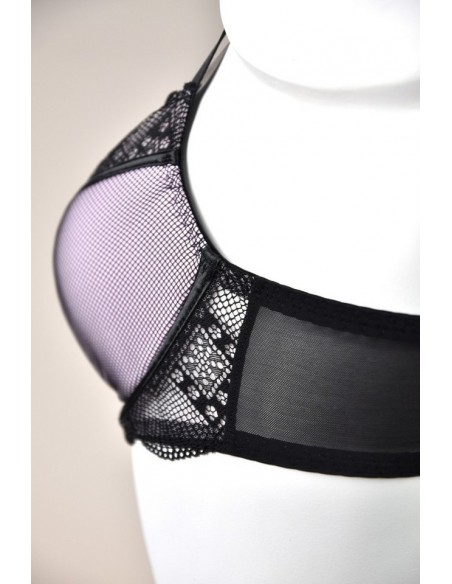 Bra half padded Mediolano Black Pearl 1101