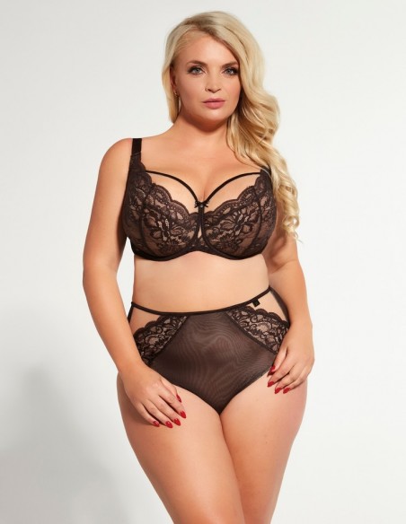 Briefs women's with wysokim stanem Krisline Chocolate