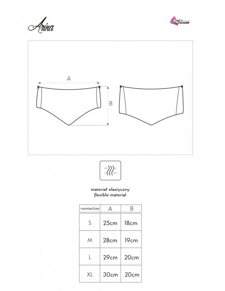 Arina figi damskie czarne, Livia Corsetti lc 6047 