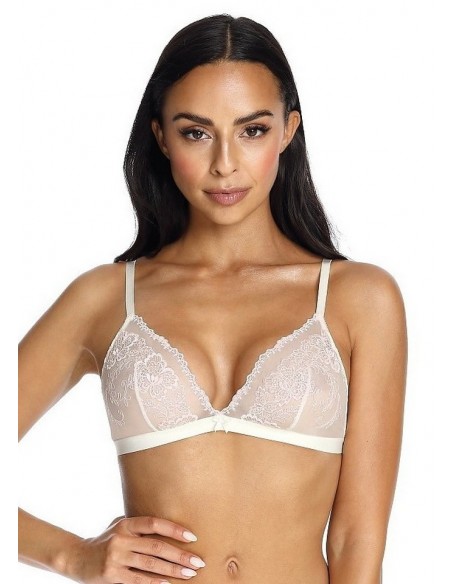 Bra without underwire lacy soft Mat Sugar M-3440/0