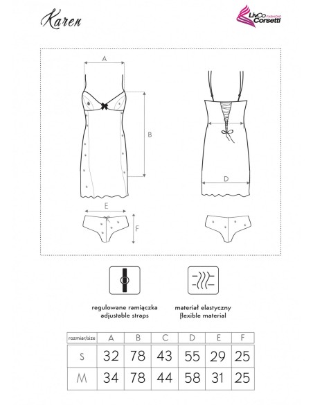 Karen t-shirt night black, Livia Corsetti lc 5742