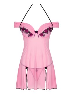 Chameli t-shirt night with thongs pink, Livia Corsetti lc...