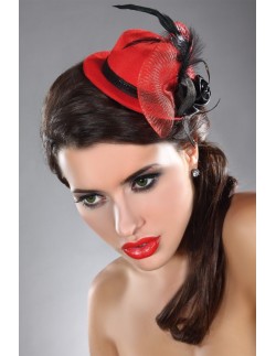 Mini top hat model 17 hair ornament, Livia Corsetti lc 12024