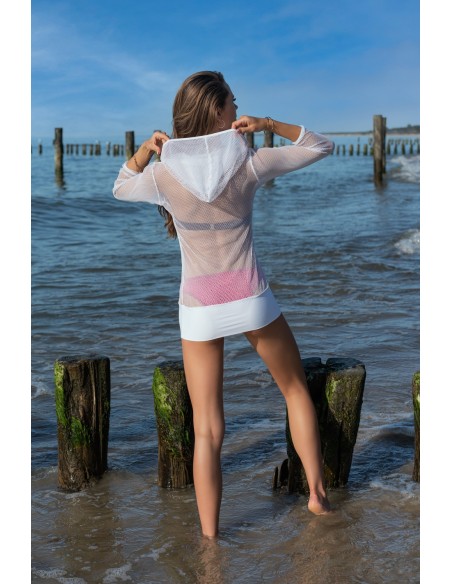 Tunic plażowa white Livia Corsetti July Morning lc 90003