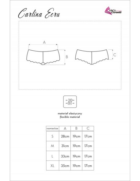 Carlina shorts women's ecru, Livia Corsetti lc...