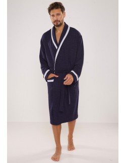 Bruno bathrobe male with collar m-2xl, De Lafense 564 2