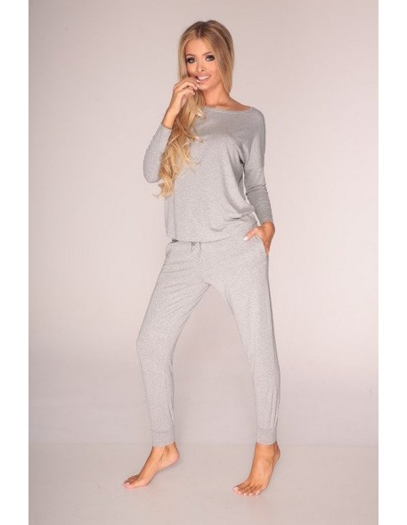 Paula set blouse and trousers s-2xl, De Lafense...