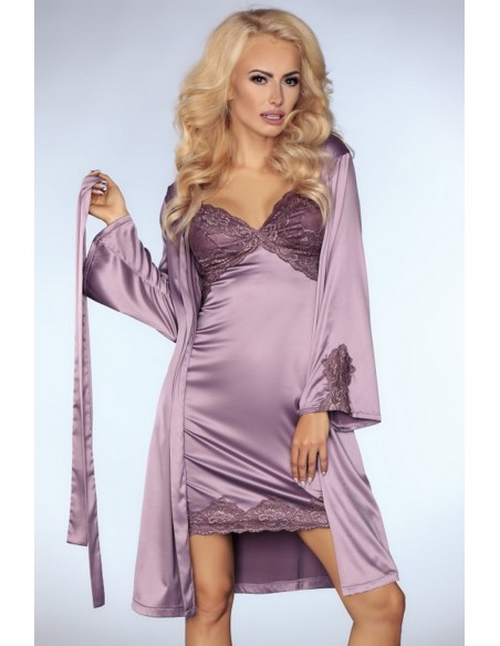 Monserrat satynowa koszulka nocna ze stringami, Livia Corsetti lc 90267 