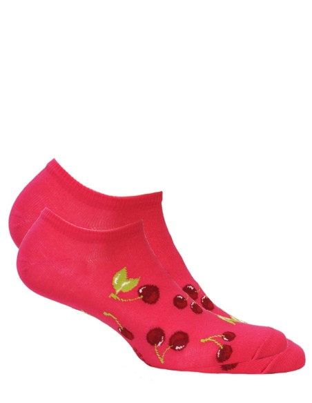 Skarpetki stopki damskie wzorowane, Wola