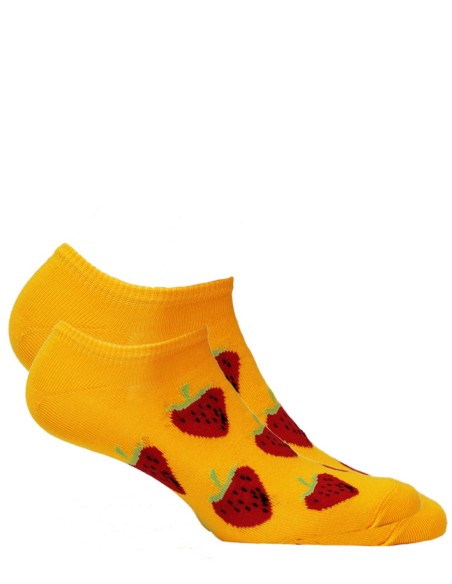 Socks footers women's patterned, Wola