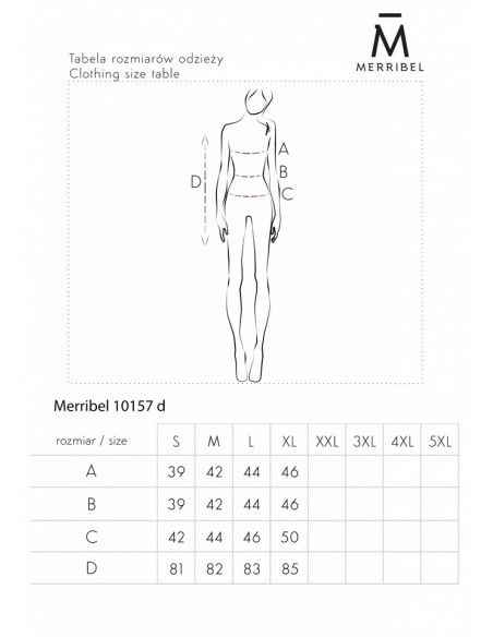 Dress women's mini with short sleeve ozdobny zipper, Merribel 10157d