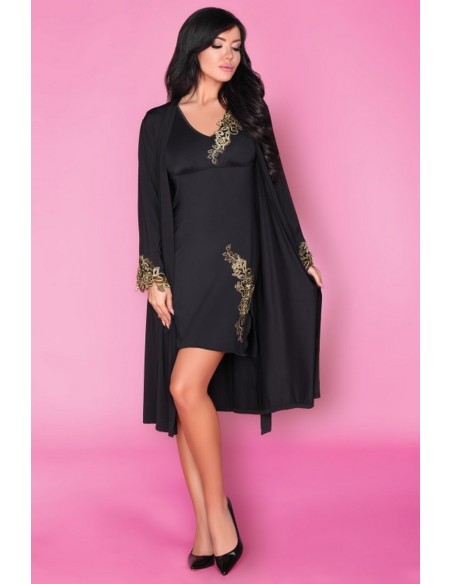 Medea koszulka nocna czarna, Livia Corsetti lc 90351 