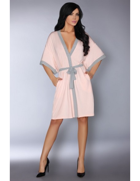 Aoidea bathrobe ladies' with short sleeve,...