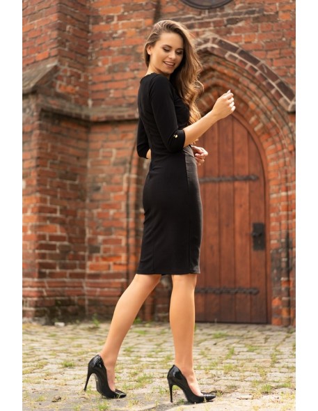 AeRoma dress women's pencil skirt with buttons...