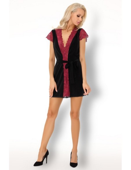 KuMiko peniuar with short sleeve bathrobe ladies', Livia Corsetti lc 90428