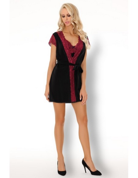 KuMiko peniuar with short sleeve bathrobe ladies', Livia Corsetti lc 90428
