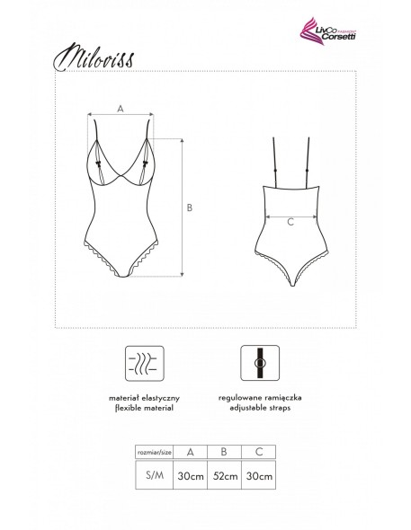 Miloviss set body + bathrobe pink, Livia...