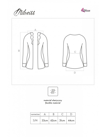 Miloviss set body + bathrobe pink, Livia Corsetti lc 90454